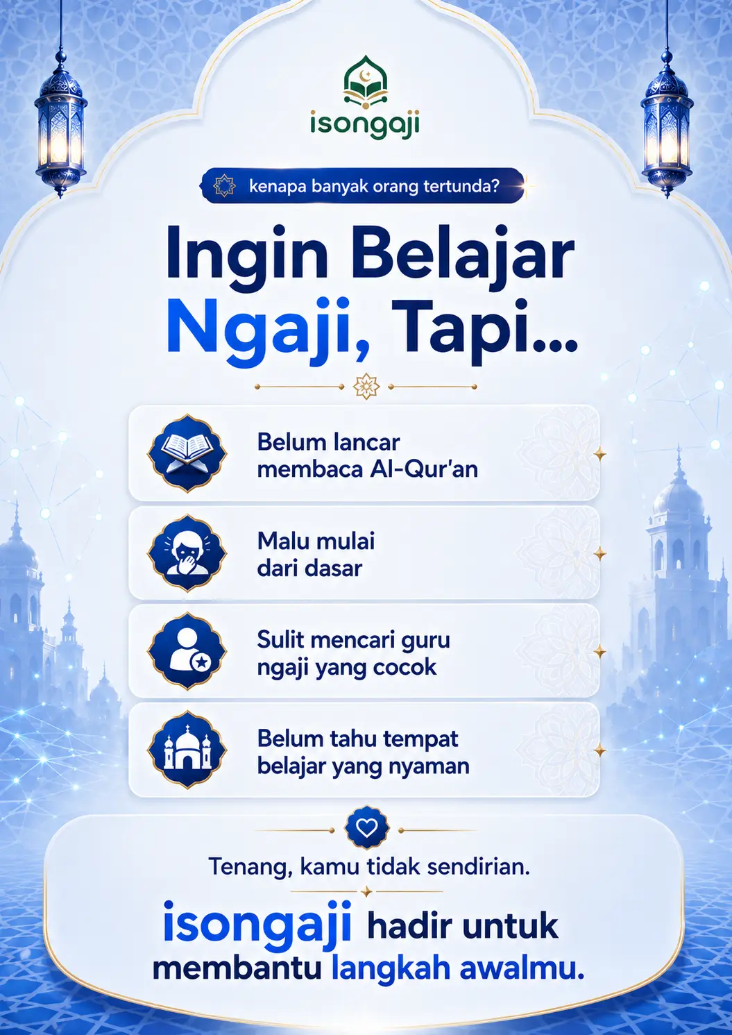 Panel masalah belajar ngaji